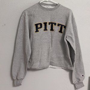 Pittsburg University Cropped Sweatshirt